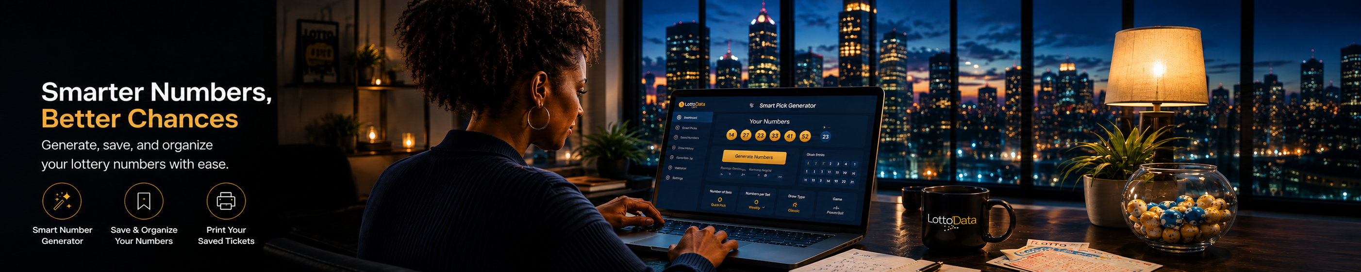 Big wins start with smarter picks banner with filled-out promotional check