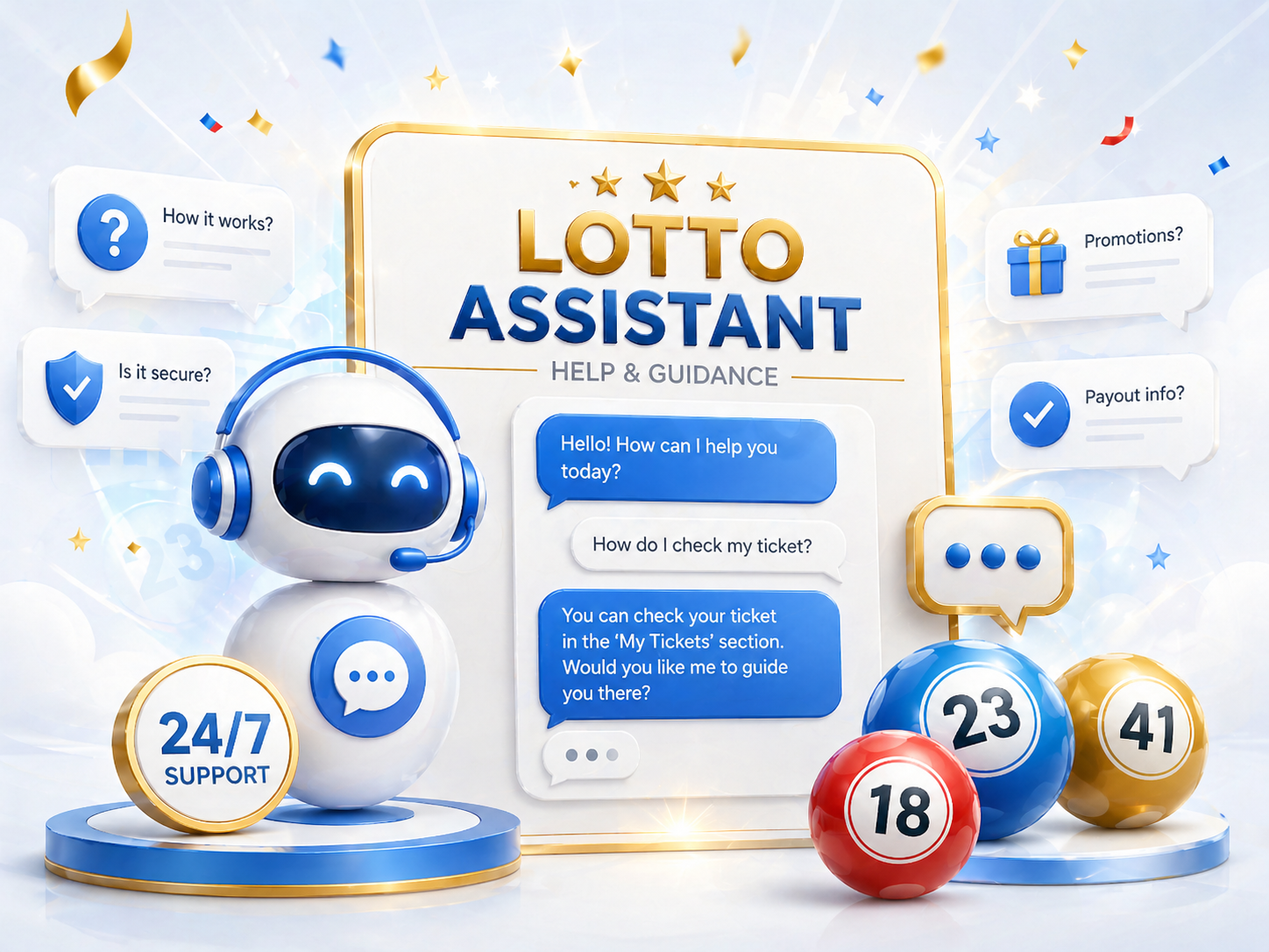Lotto Assistant / Help & Guidance